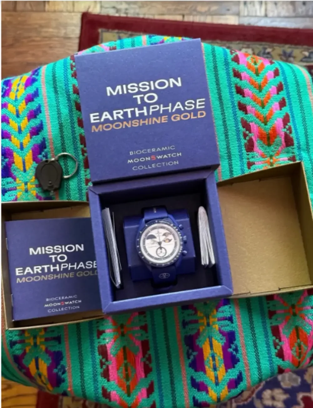 Men's Chronograph Watch - Blue Dial